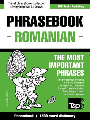 cover image of Phrasebook Romanian